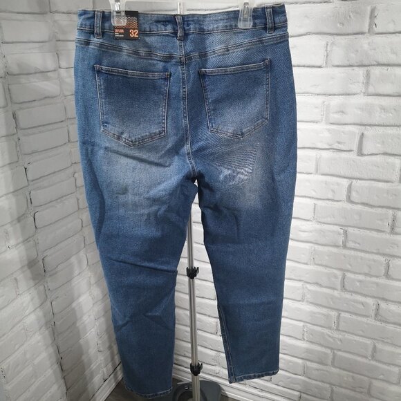 NWT Devoted Taylor Skinny High Rise Ladies Size 32 Light Petrol Wash Jeans - Picture 2 of 11